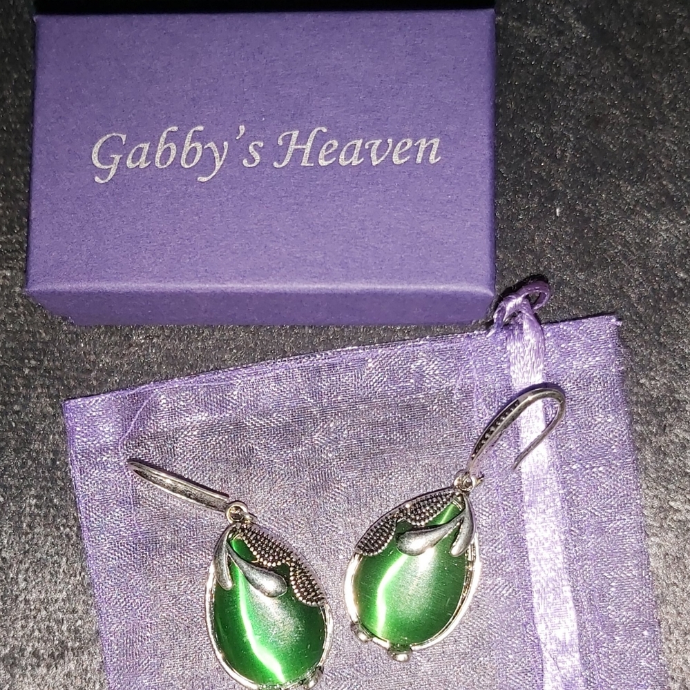 Rain Drops Earrings - Picture 2 of 3